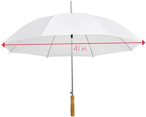 Anderson 48 Wedding Umbrella - 10 Pack White