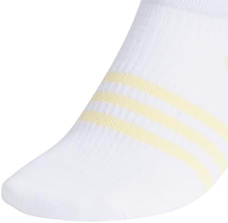 adidas Girls Athletic Socks 6-Pair No Show Superlite 30