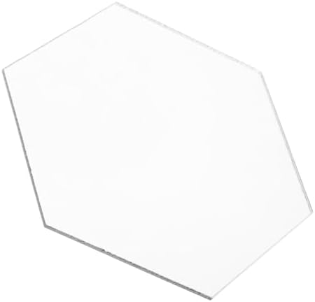 Cabilock Acrylic Hexagon Wall Mirror Easy to Clean