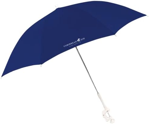 Caribbean Joe Tilt Beach Umbrella with UV Protection 1