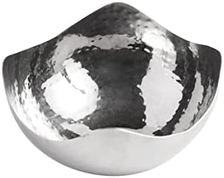 Hosley 575 Inch Silver Metal Decorative Bowl