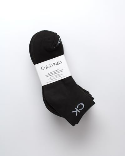 Calvin Klein Girls Quarter Socks 6 Pack