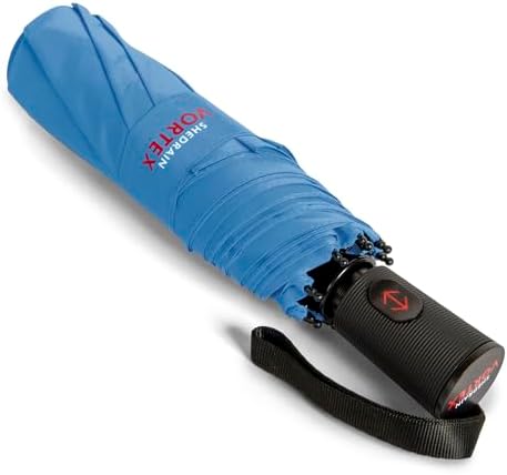 ShedRain Vortex Automatic Folding Travel Umbrella 75 mph Windproof
