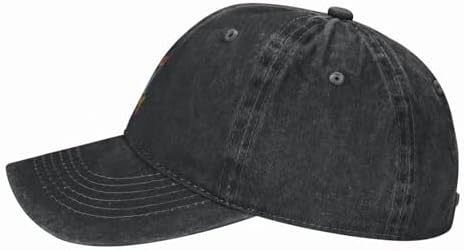 Proud to Be Gay Washed Denim Baseball Cap for Women Men