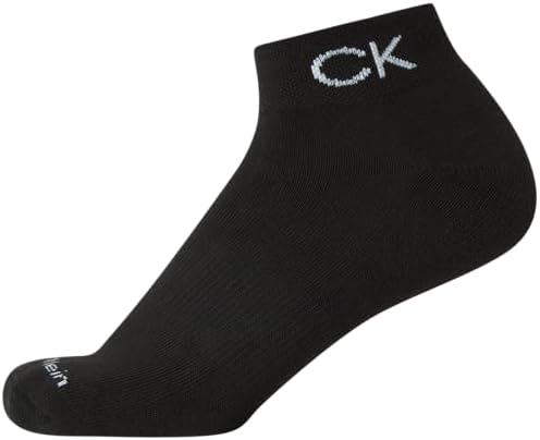 Calvin Klein Girls Quarter Socks 6 Pack