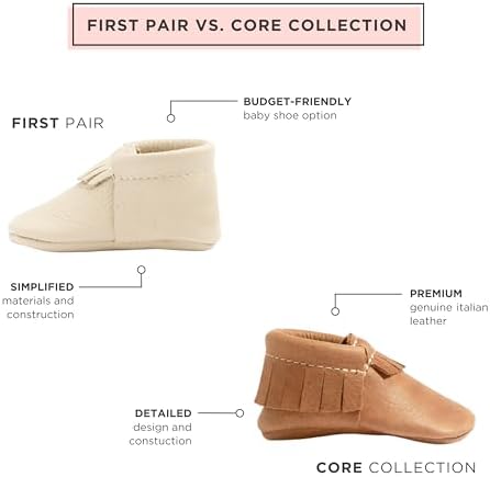 Freshly Picked First Pair City Leather Moccasins - Unisex Baby Shoes 1