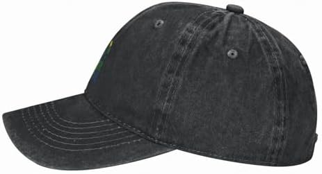 Dont Hide Your Pride Washed Denim Baseball Cap For Men Women