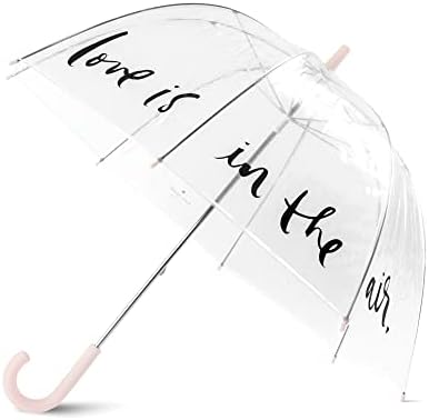 Kate Spade New York Clear Umbrella Love Is In The Air