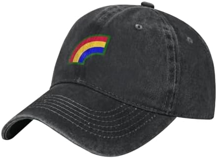 42nd Infantry Division SSI Washed Denim Baseball Cap For Men and Women
