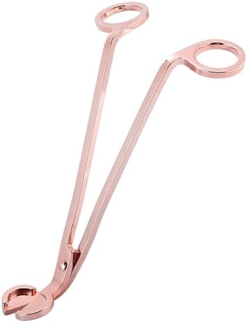 Stainless Steel Candle Wick Trimmer with Plated Finish