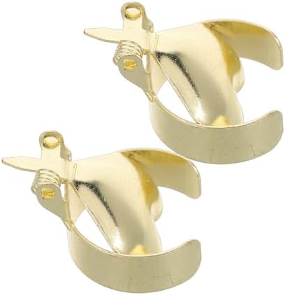 Zerodeko 2Pcs Heart Shaped Metal Candle Snuffer Elegant Design