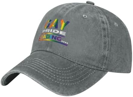 Gay Pride Baseball Cap for Men Women Sun Hat with Adjustable Strap