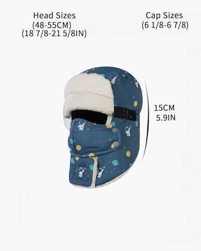 Marotow Childrens Winter Balaclava Hat for Boys and Girls