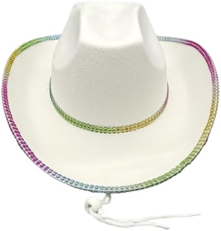 Diamond-Studded Cowboy Hat for Boys and Girls