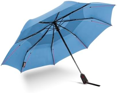 ShedRain Vortex Automatic Folding Travel Umbrella 75 mph Windproof