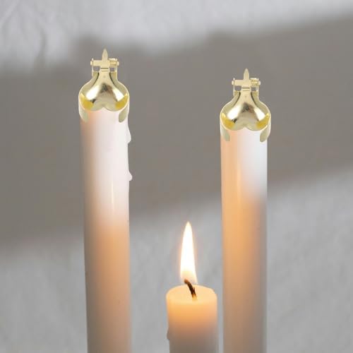GOOHOCHY Heart Shaped Candle Snuffer Decor