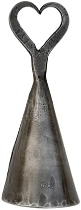 Hand Forged Heart Candle Snuffer - Wrought Iron Classic Design