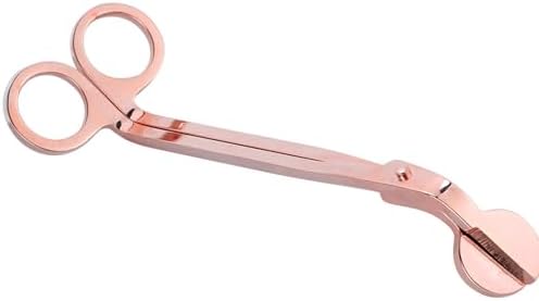Stainless Steel Candle Wick Trimmer with Plated Finish