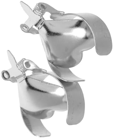 VOSAREA 2Pcs Heart Shaped Candle Snuffer Extinguisher 1