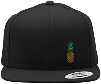 Speedy Pros Pineapple Embroidery Snapback Hat for Men Women