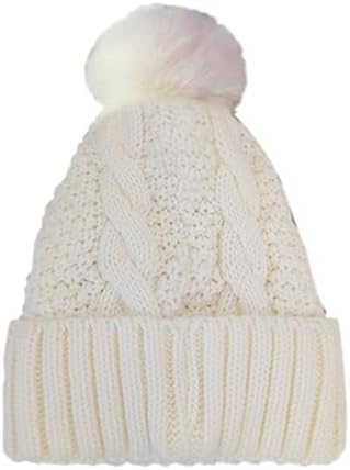 Mens Cuffed Knit Beanie Unisex Winter Watch Cap