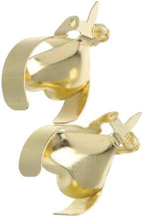 Cabilock Heart Shaped Metal Candle Snuffer Tool Set