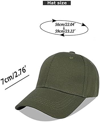 LANGZHEN Unisex Baseball Cap 100 Cotton Adjustable Dad Hat
