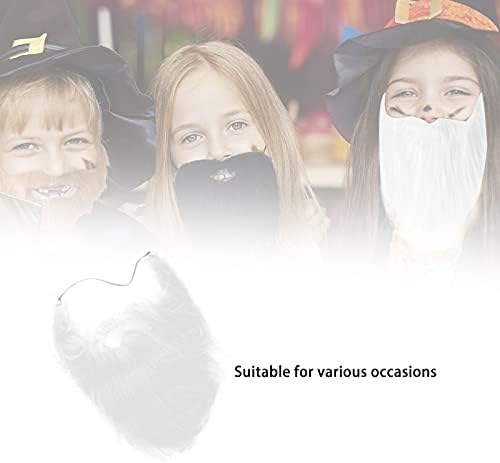 Horoper White Fake Beard for Party Costume Halloween