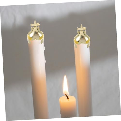 HOMOCONO Metal Heart Candle Snuffer for Home Decor