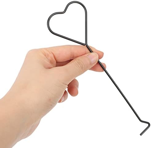 Hemoton 4pcs Heart Candle Wick Dippers