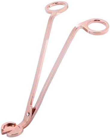 Stainless Steel Candle Wick Trimmer with Plated Finish