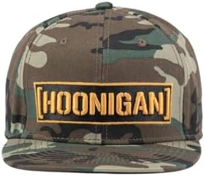 Hoonigan Censor BAR Snapback Hat for Men