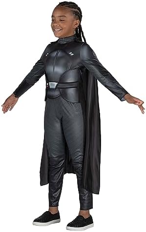Star Wars Reva Youth Halloween Costume - Printed Jumpsuit with Belt and Cape