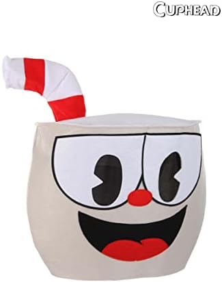Elope Cuphead Felt Character Costume Head - Red