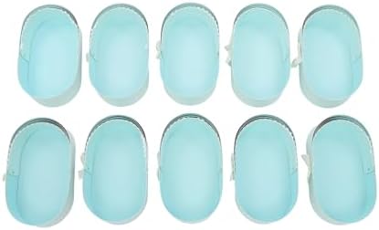 Liffshsy 10pcs Blue Cradle Flower Basket Gift Boxes