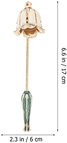 HOLIDYOYO Painted Flower Candle Snuffer