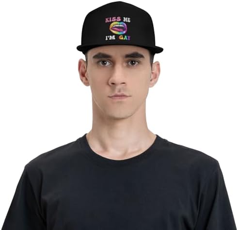 Doukabft Baseball Cap Black Adjustable Vintage Style