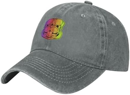 Colorful Dog Baseball Cap for Women Men