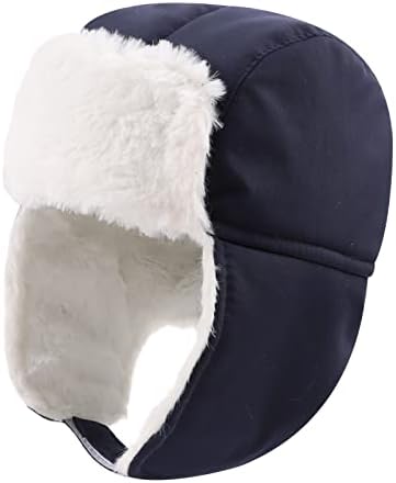 JANGANNSA Winter Baby Beanie Fleece Lined Trapper Hat