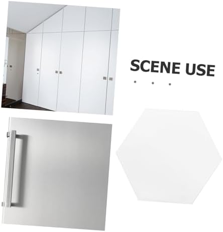 Cabilock Acrylic Hexagon Wall Mirror Easy to Clean