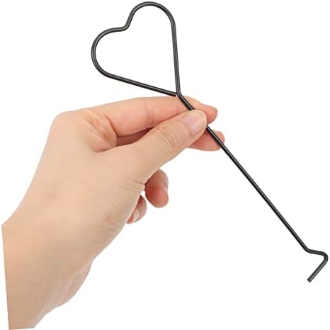 Happyyami Iron Heart-Shaped Candle Wick Dipper 4 Pack