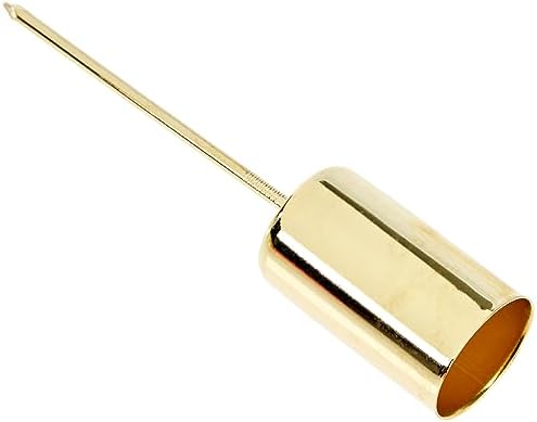 Riffelmacher 10860 Gold Metal Taper Candle Holder Pack of 4