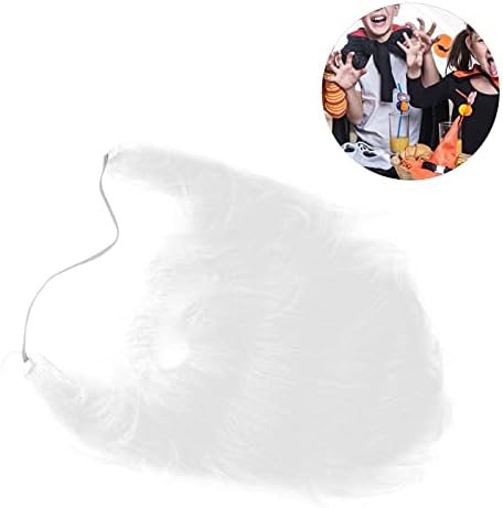 Horoper White Fake Beard for Party Costume Halloween