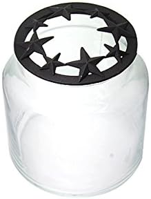 CHAWOORIM Star Design Candle Topper Jar Shade