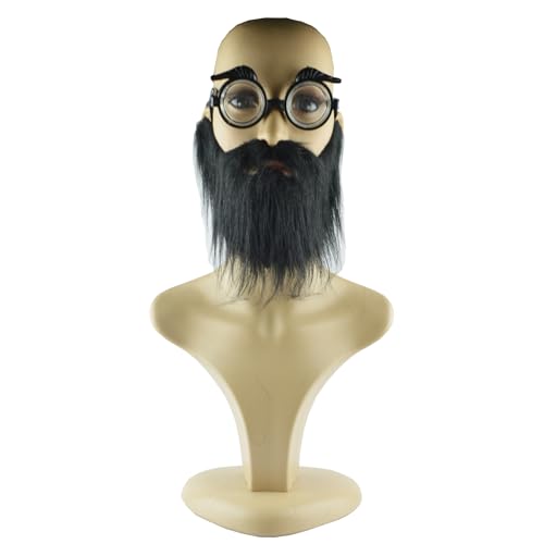 Veloshine Adjustable Brown Beard and Mustache Set