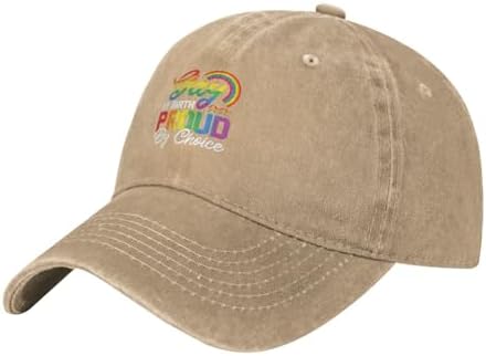 Gay By Birth Proud By Choice Baseball Cap for Men and Women