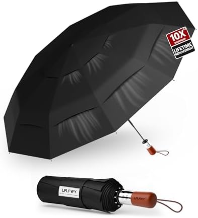LFLFWY 3T Wind Armor Folding Umbrella