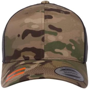 Mrlahat 6606 Yupoong Classic Retro Trucker Cap with Black Bandana
