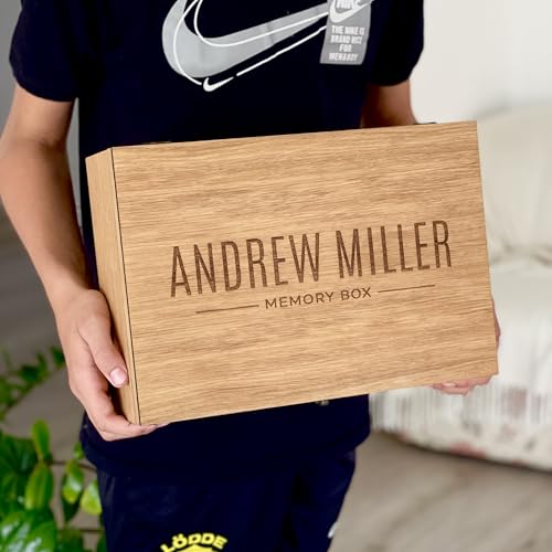 Personalized Wooden Keepsake Box for Memories 1