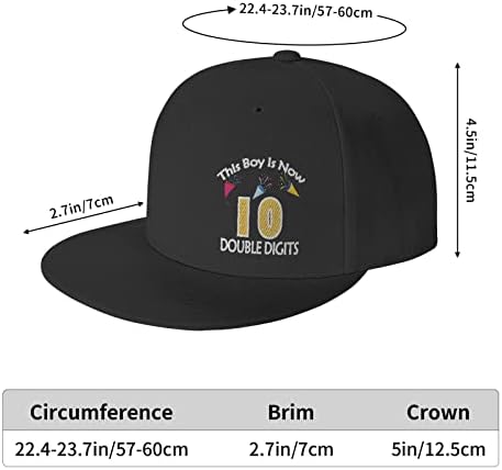 DARLEKS Adjustable Snapback Hat for Men Women 1